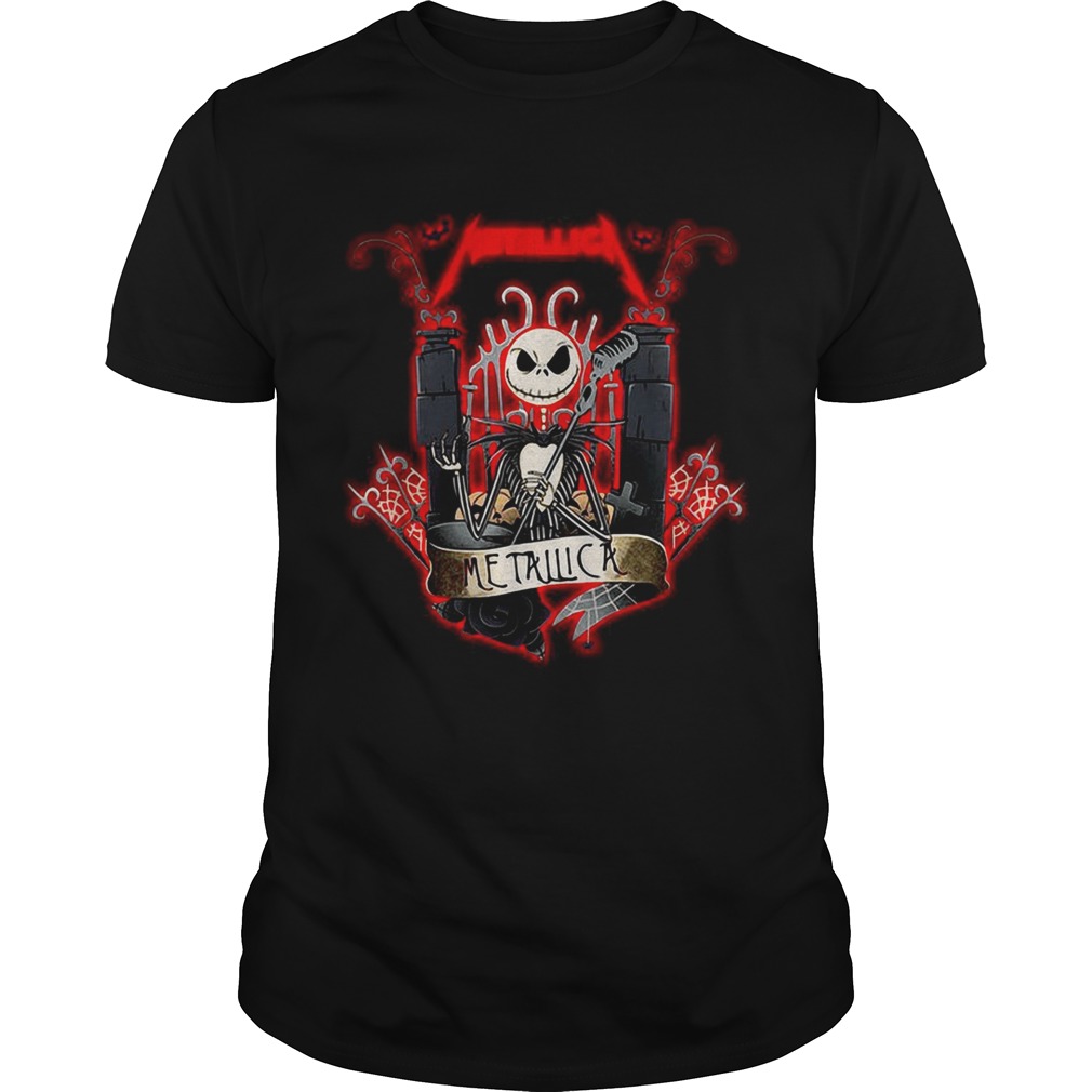 Jack Skellington Metallica shirt