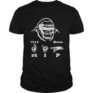 Koko Gorilla RIP 2018 sign language unisex