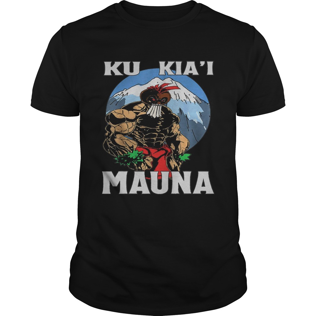 Ku Kia’i Mauna Hawaii Warrior Protest Rally T-Shirt