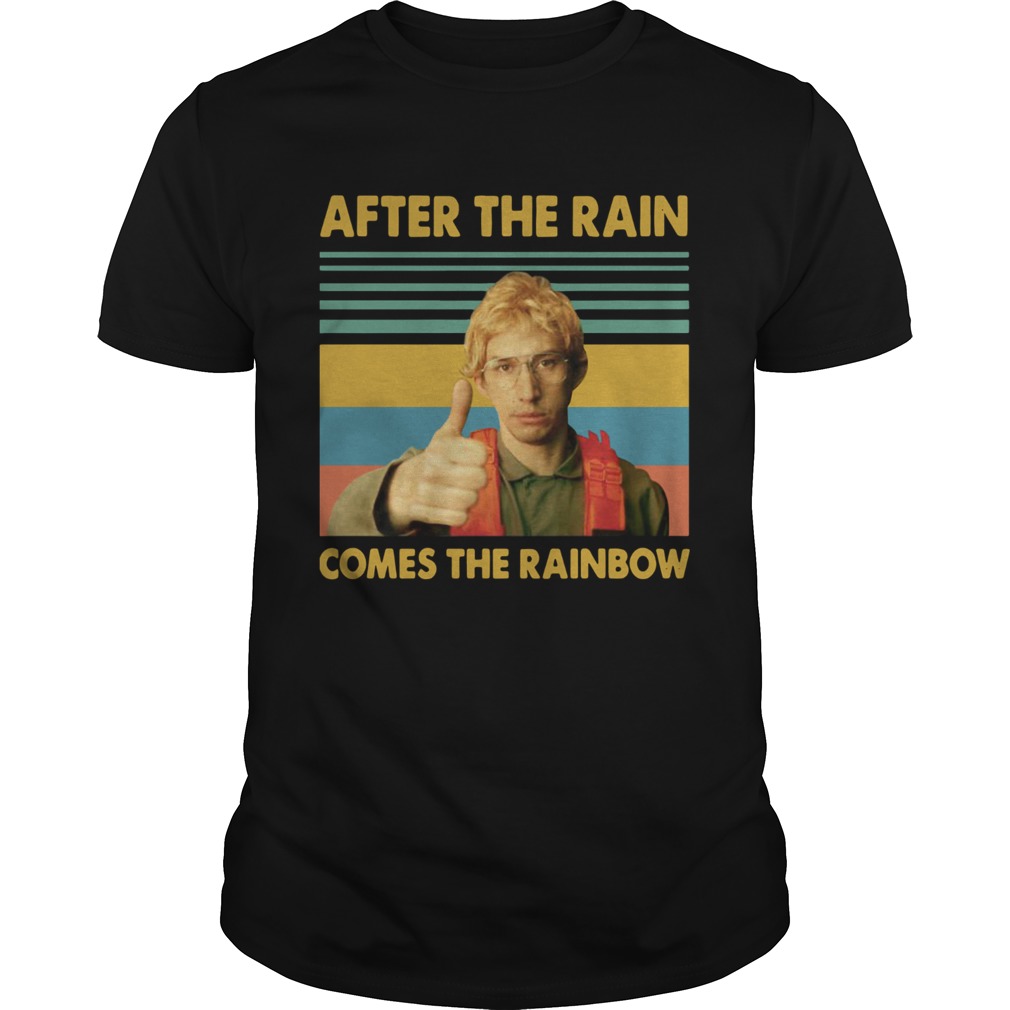 Kylo Ren Goes After the rain comes the rainbow vintage shirt