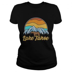 Lake Tahoe Sierra Nevada Vintage ladies tee