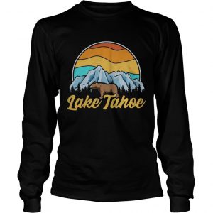 Lake Tahoe Sierra Nevada Vintage longsleeve tee