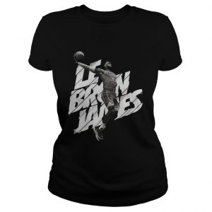 Los Angeles Lakers Lebron James dunk ladiues tee