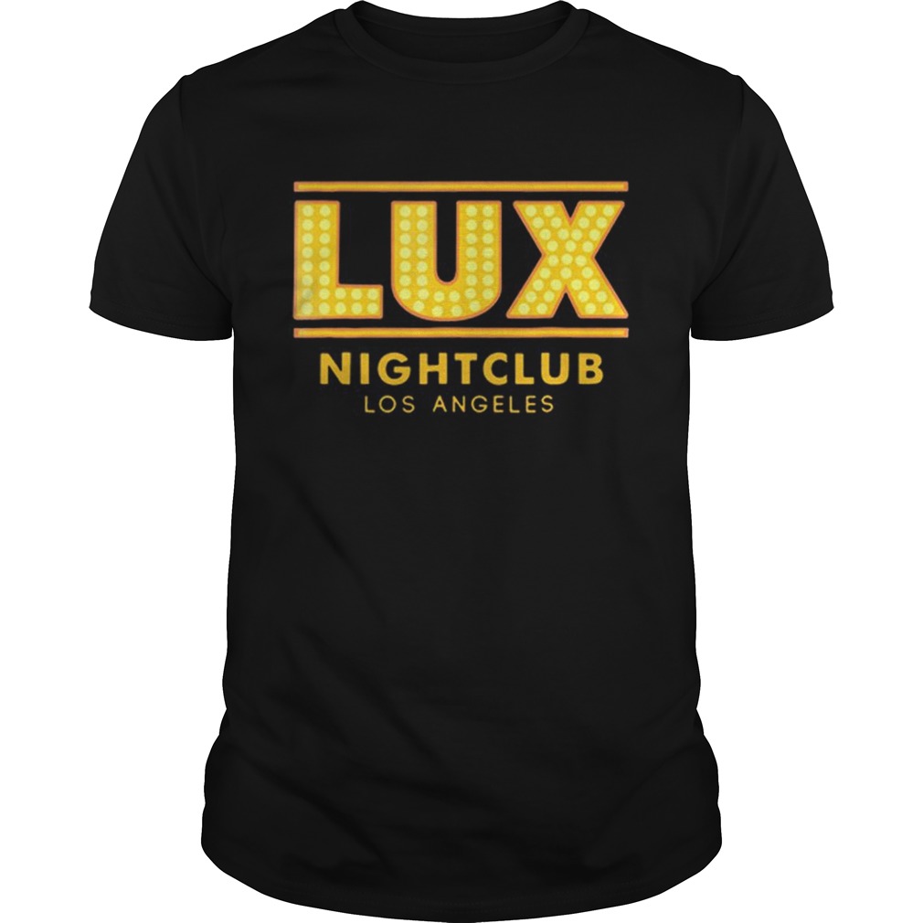 Lux nightclub Los Angeles shirt