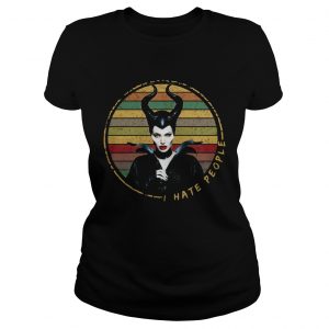 Maleficent I Hate People Vintage ladies tee