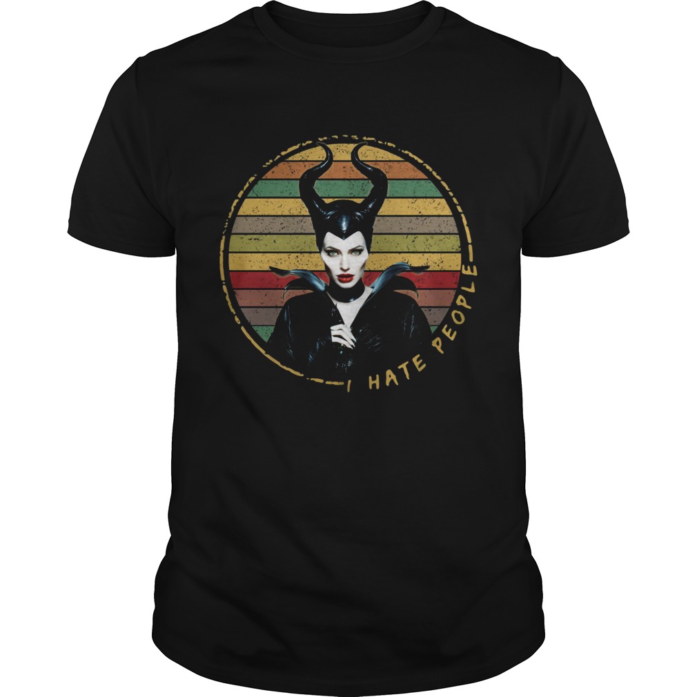 Maleficent I Hate People Vintage shirt