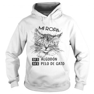 Mi Ropa 20 Algodon 80 Pelo De Gato hoodie