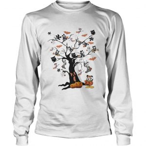 Mickey Mouse tree Halloween longsleeve tee