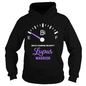 Mostly running on empty lupus warrior hoodie