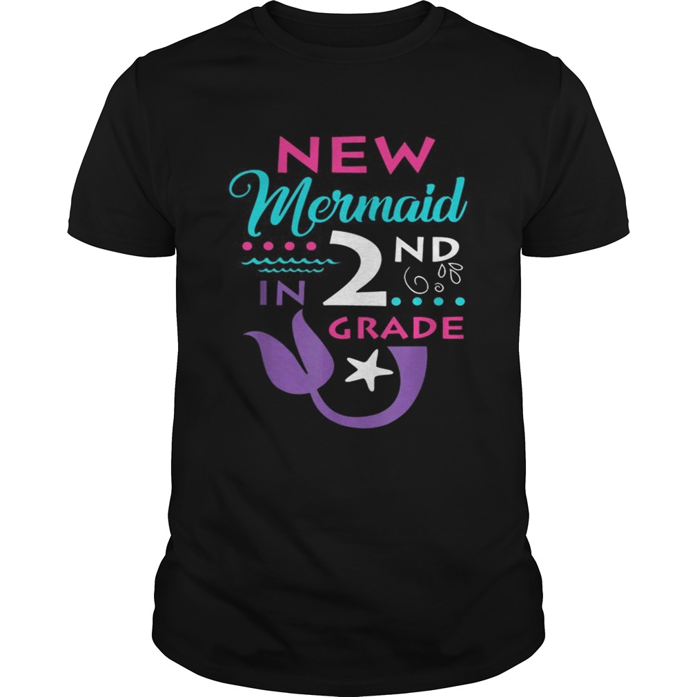 New Mermaid In 2nd Grade Tshirt