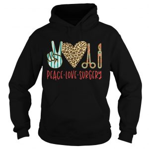 Peace love hair styling hoodie