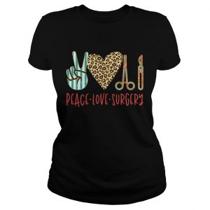 Peace love hair styling ladies tee