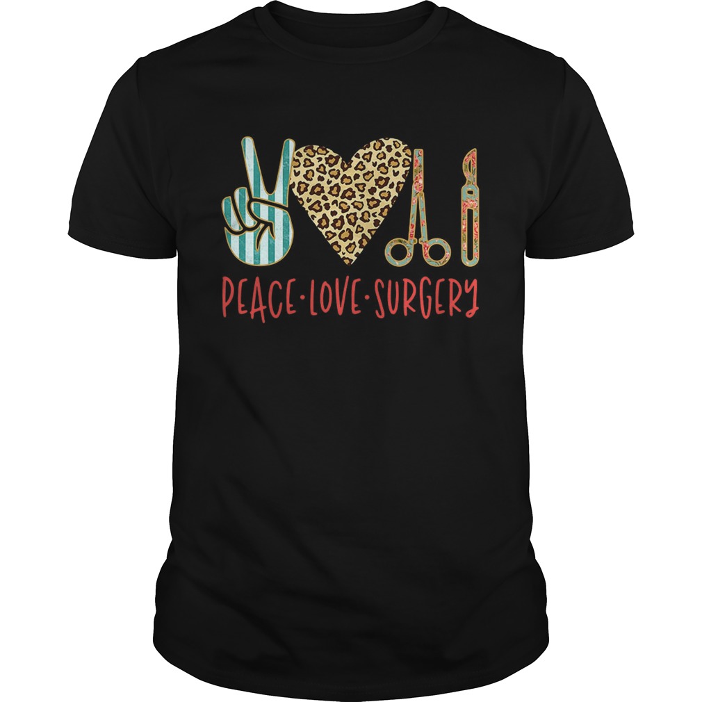 Peace love hair styling shirt