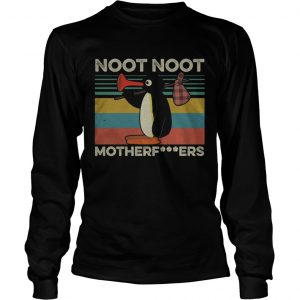 Pingu Noot noot motherfuckers vintage longsleeve tee