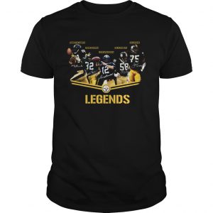 Pittsburgh Steelers team legends signatures unisex