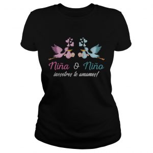 Playera Nina O Nino Inosotros Te Amamos ladies tee