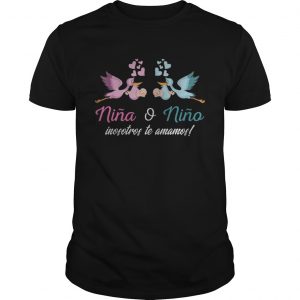 Playera Nina O Nino Inosotros Te Amamos unisex