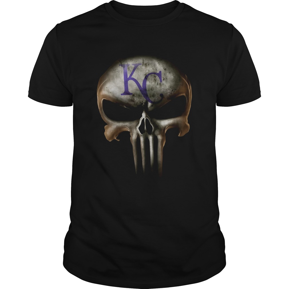 Punisher skull Kansas City Royals shirt