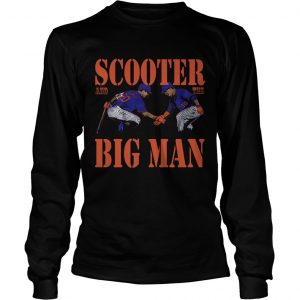 Scooter and the Big man longsleeve tee