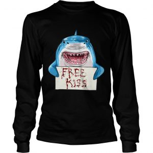 Shark Free Kiss longsleeve tee