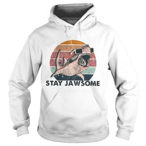 Shark stay jawsome vintage hoodie