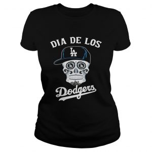 Skull dia de Los Angeles Dodgers ladies tee