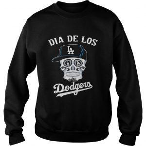 Skull dia de Los Angeles Dodgers sweatshirt