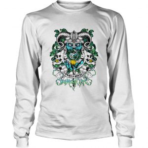 Skull warrior dungeon life longsleeve tee