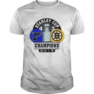 Stanley cup champions St louis blues 4 3 boston bruins unisex