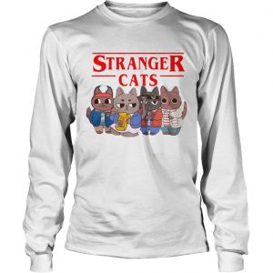 Stranger cats Stranger Thing longsleeve tee