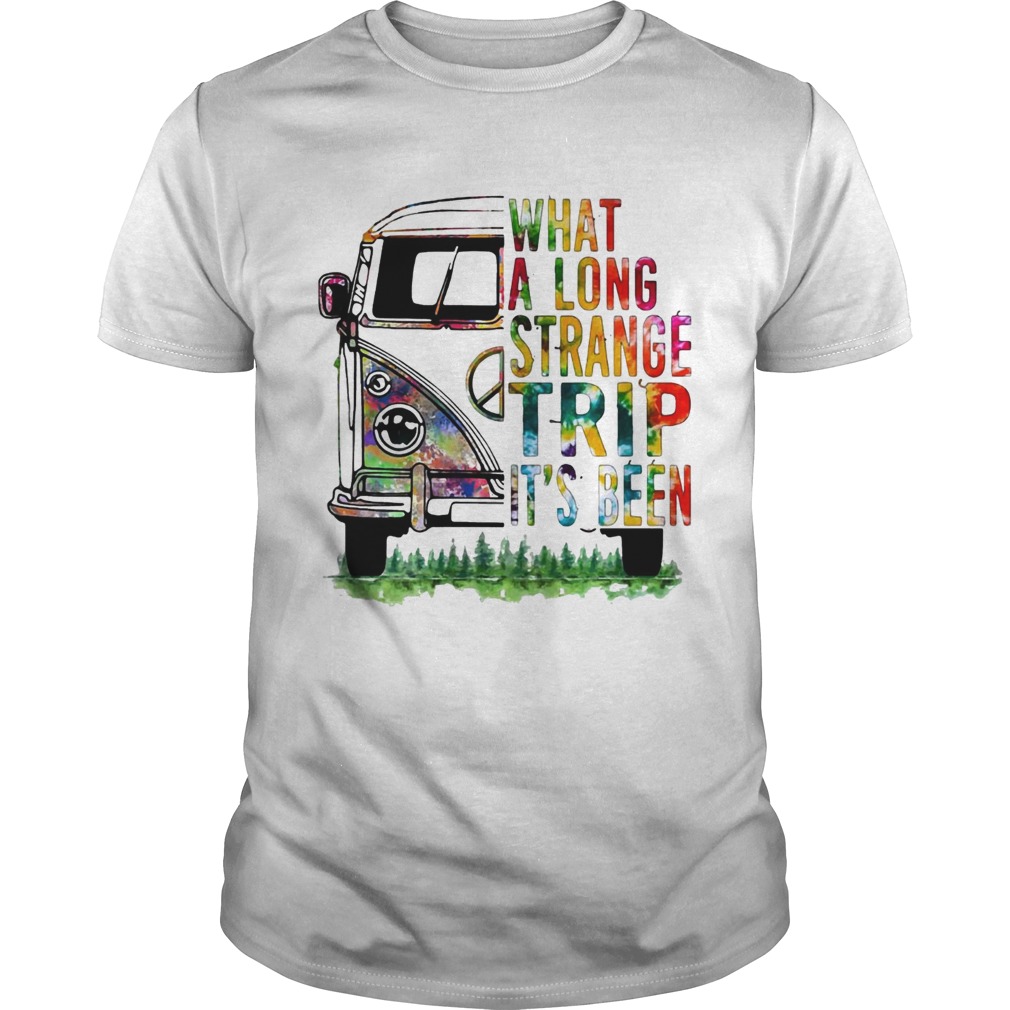 Hippie van what a long strange trip it’s been shirt