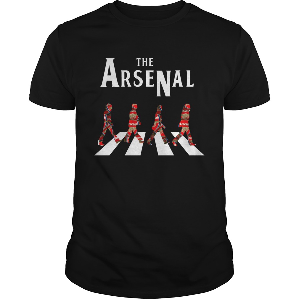 The Arsenal The Beatles Abbey Road shirt