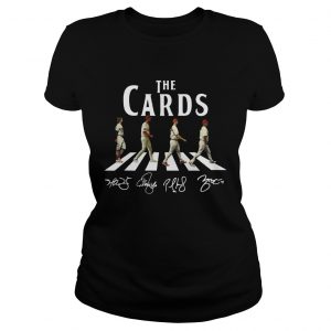 The Cards St Louis Cardinals crosswalk ladies tee