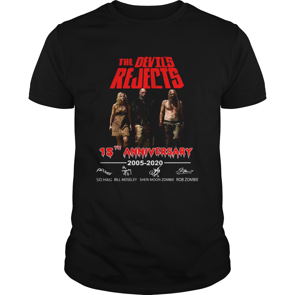 The Devils Rejects 15th anniversary shirt