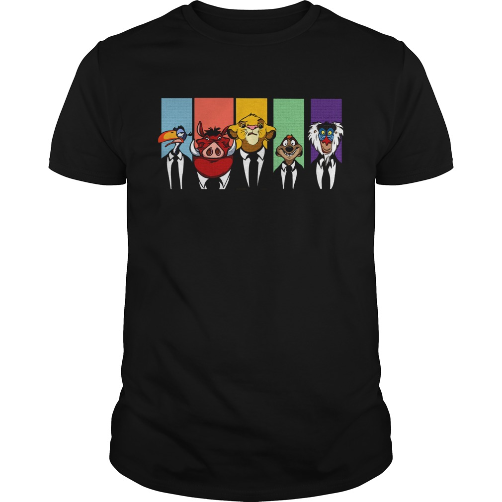 The Lion King Men in Black shirt