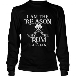 The Rum Is All Gone longsleeve tee