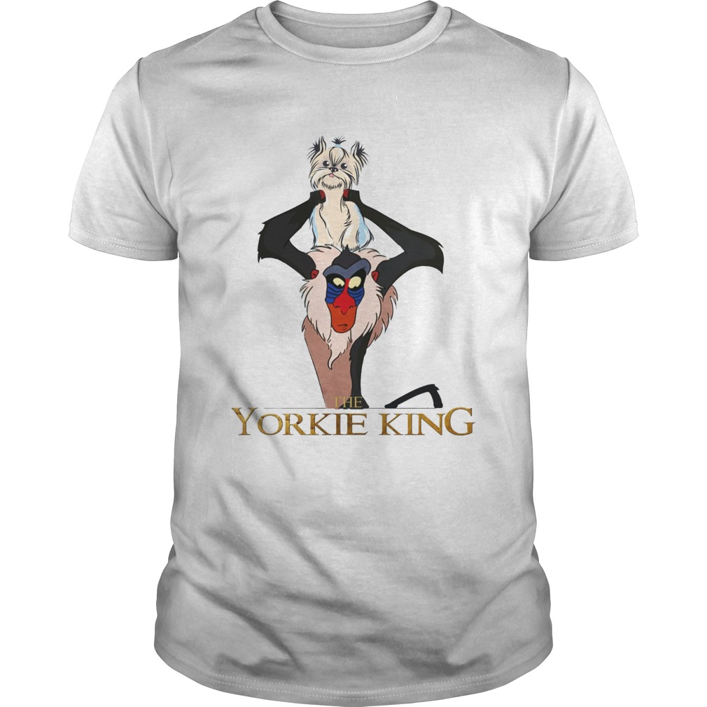 The Yorkie King Rafiki shirt