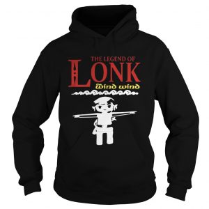 The legend of lonk the wind wind hoodie