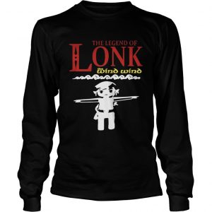 The legend of lonk the wind wind longsleeve tee