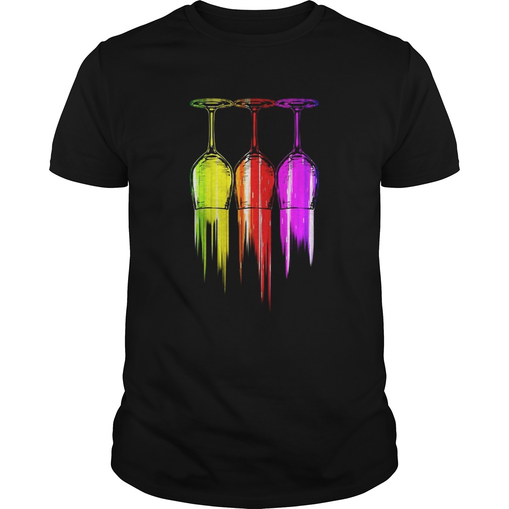 Three wine color Halloween shirt