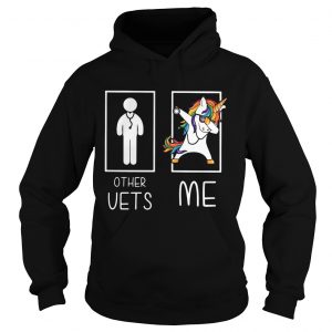 Unicorn dabbing other vets me hoodie