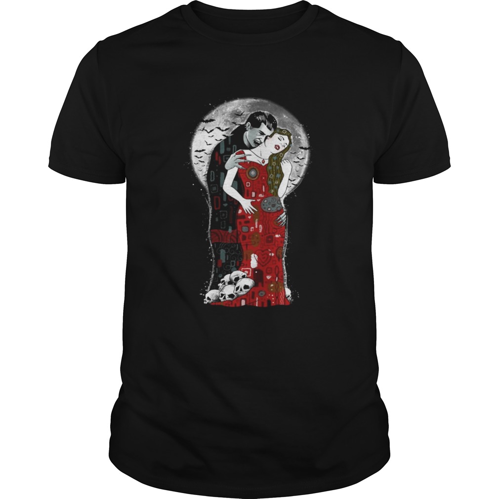 Vampires kiss shier womens t-shirt