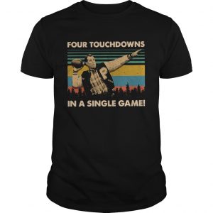 Vintage Football legend Al Bundy four touchdowns in a single unisex