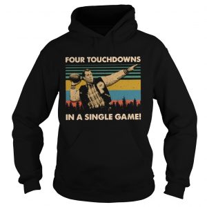 Vintage Football legend Al Bundy four touchdowns in a singlehoodie