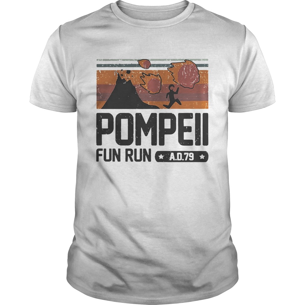 Vintage Pompeii Fun Run Ad 79 Shirt