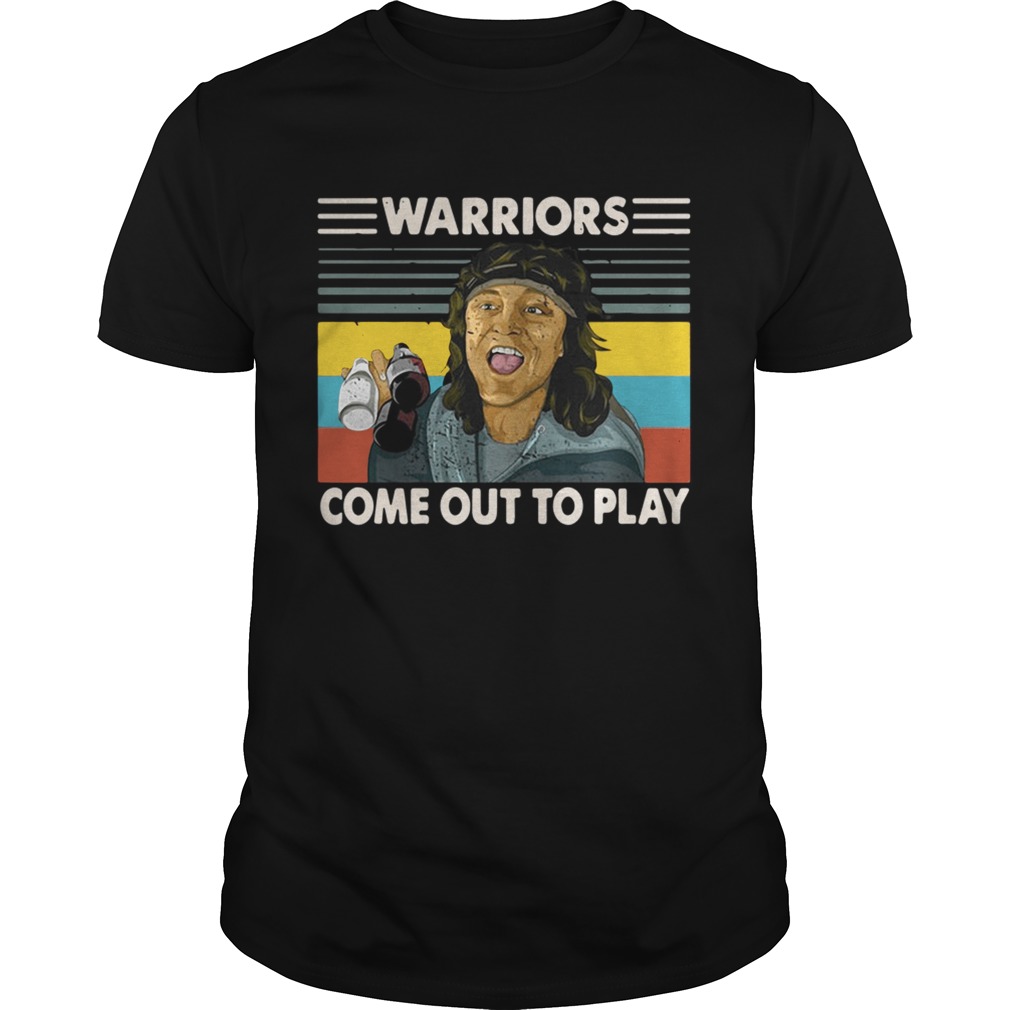 Warriors come out to play shirt