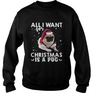 All I want for Christmas is a Pug sweatshirt