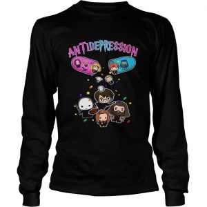 Antidepression Harry Potter longsleeve tee