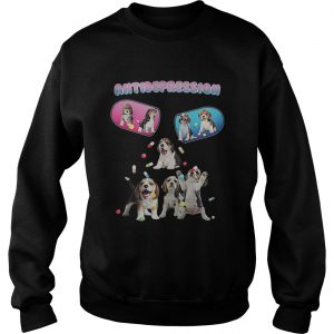 Antidepression cute beagles dogs sweatshirt