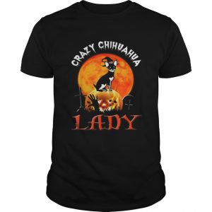 Awesome Crazy Chihuahua Lady Halloween Gift unisex